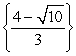 <strong>Solve by completing the square. 3x<sup>2</sup> - 8x + 2 = 0</strong> A)   B)   C)   D)   <div style=padding-top: 35px> 