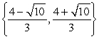 <strong>Solve by completing the square. 3x<sup>2</sup> - 8x + 2 = 0</strong> A)   B)   C)   D)   <div style=padding-top: 35px> 