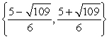 <strong>Solve using the quadratic formula: 3x<sup>2</sup> + 5x - 7 = 0</strong> A)   B)   C)   D)   <div style=padding-top: 35px> 