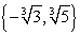 <strong>Find all real solutions of the given equation. x<sup>2/3</sup> - 2x<sup>1/3</sup> - 15 = 0</strong> A) {±3, ±5} B) {-27, 125} C) {-3, 5} D)   <div style=padding-top: 35px> 