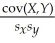 <strong>Which of the following is the equation used for computing the sample correlation coefficient?</strong> A)rₓᵧ = cov(X,Y) (sₓsᵧ) B)rₓᵧ = C)rₓᵧ = D)rₓᵧ =