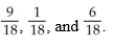 Consider an event X comprised of three outcomes whose probabilities are Compute the probability of the complement of the event.