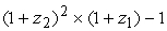 <strong>Which of the below equations give the forward rate (f) for a six-month security if z₁ is the six-month spot rate and z₂ is the one-year spot rate?</strong> A) f = B) f = C) f = D) f =