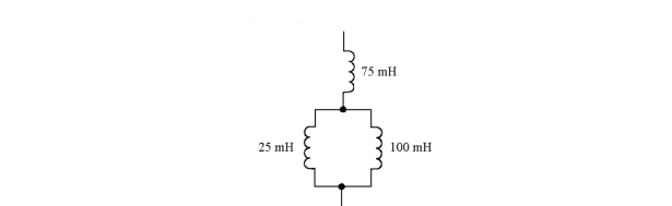 <strong>  What is the total inductance in Figure 11 -1?</strong> A)95 mH B)15.8 mH C)225 mH D)12.7 mH <div style=padding-top: 35px> 