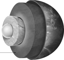 <strong>The layer of Earth shown in the figure below is called the: </strong> A) mantle. B) inner core. C) outer core. D) subduction zone.
