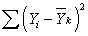 <strong>The formula, ,calculates the ______ sum of squares.</strong> A)between-group B)within-group C)total D)perceived