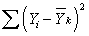 <strong>SELECT ALL THAT APPLY.The between-group sum of squares</strong> A)measures differences in variance between the groups. B)is the sum of squared deviation between each sample mean to the overall mean score. C)is calculated using . D)is the amount of variation in the dependent variable that can be attributed to the independent variable.