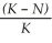 <strong>Often the growth cycle of one population has an effect on the cycle of another. As moose populations increase, for example, wolf populations also increase. Thus, if we are considering the logistic equation for the wolf population, ΔN/Δt = rN , which of the factors accounts for the effect of the moose population?</strong> A) r B) N C) rN D) K E) dt