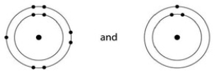 <strong>Which one of the following pairs of neutral atoms would be most likely to form ions and thus an ionic bond?</strong> A) B) C) D) E)