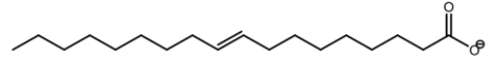 <strong>Of the following fatty acids, which would have physical and physiological properties most similar to elaidic acid, pictured below?  </strong> A) oleic acid (18:1Δ<sup>9</sup>) B) lauric acid (12:0) C) linoleic acid (18:2Δ<sup>9,12</sup>) D) stearic acid (18:0) E) arachidonic acid (20:4Δ<sup>5,8,11,14</sup>) <div style=padding-top: 35px> 