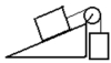 <strong>Two masses are connected by a string which passes over a pulley with negligible mass and friction.One mass hangs vertically and one mass slides on a 30.0 degrees frictionless incline.The vertically hanging mass is 3.00 kg and the mass on the incline is 6.00 kg.The acceleration of the 3.00 kg mass is (the initial velocity is zero) </strong> A) 7.48 m/s<sup>2</sup>. B) 6.72 m/s<sup>2</sup>. C) 2.98 m/s<sup>2</sup>. D) 1.03 m/s<sup>2</sup>. E) 0.00 m/s<sup>2</sup>.
