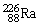 <strong>The symbol for a certain isotope of radium is . How many nucleons are there in the nucleus of this isotope?</strong> A)88 B)138 C)214 D)226 E)314