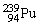 <strong>Plutonium-239 decays into uranium-235 plus an alpha particle. The energy released in the process is 5.24 MeV. Given the following mass values: , 4.002603 u; , 235.043924 u; what is the mass value of ? 1 u = 931.494 MeV/c<sup>2</sup>.</strong> A)239.052157 u B)239.027750 u C)239.001889 u D)238.9991889 u E)238.988842 u