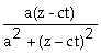 <strong>The electric field of a plane electromagnetic pulse in a vacuum is given by E<sub>x</sub> = E<sub>o</sub>   . What is the corresponding expression for the magnetic field?</strong> A)B<sub>y</sub> =     B)B<sub>y</sub> =     C)B<sub>y</sub> =     D)B<sub>y</sub> =     E)B<sub>y</sub> =     <div style=padding-top: 35px> 