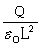 <strong>Consider two oppositely charged, parallel metal plates. The plates are square with sides L and carry charges Q and -Q. What is the magnitude of the electric field in the region between the plates?</strong> A)E =   B)E =   C)E=0 D)E =   E)E=   <div style=padding-top: 35px> 