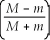 <strong>A planet of mass M has a moon of mass m in a circular orbit of radius R. An object is placed between the planet and the moon on the line joining the center of the planet to the center of the moon so that the net gravitational force on the object is zero. How far is the object placed from the center of the planet?</strong> A) R B) R C) R D) R E) R