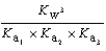 <strong>Phosphoric acid is a triprotic acid, ionizing in the following sequential steps: H<sub>3</sub>PO<sub>4</sub> + H<sub>2</sub>O H<sub>2</sub>PO<sub>4</sub><sup>-</sup> + H<sub>3</sub>O<sup>+</sup> K<sub>a</sub> <sub> </sub> <sub> </sub> H<sub>2</sub>PO<sub>4</sub><sup>-</sup> + H<sub>2</sub>O HPO<sub>4</sub><sup>2</sup><sup>-</sup> + H<sub>3</sub>O<sup>+</sup> K<sub>a</sub> <sub> </sub> HPO<sub>4</sub><sup>2</sup><sup>-</sup> + H<sub>2</sub>O PO<sub>4</sub><sup>3</sup><sup>-</sup> + H<sub>3</sub>O<sup>+</sup> K<sub>a</sub> <sub> </sub> What is the K<sub>b</sub> expression for the base, sodium phosphate?</strong> A) B) C) D) E)