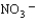 Identify the molecular structure of the nitrate ion, , and the hybridization of the N atomic orbitals.