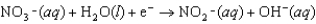 <strong>Enzymes in plants convert nitrate into ammonia. The unbalanced half-reaction equation is given below. What is the change in oxidation number of nitrogen in this reaction? </strong> A)0 B)(<font face=symbol></font>5) C)(<font face=symbol></font>3) D)(<font face=symbol></font>2) E)(<font face=symbol></font>3)