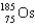<strong>Rhenium-186 has medical applications. It decays by <font face=symbol></font> emission. What isotope is formed from this decay?</strong> A) B) C) D) E)