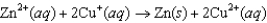 <strong>Consider the following standard reduction potentials. Reduction Half-Reaction (volts) <font face=symbol></font> 2.38 <font face=symbol></font> 0.76 0.16 Which reaction A<font face=symbol></font>D will proceed spontaneously as written from left to right?</strong> A) B) C) D) E)None of these will proceed spontaneously.