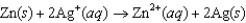 <strong>Using the following data, determine the standard cell potential for the electrochemical cell constructed using the following reaction. Half-reaction Standard Reduction Potential (V ) <font face=symbol></font>0.763 <font face=symbol></font>0.337</strong> A)(<font face=symbol></font>1.100 V) B)(<font face=symbol></font>1.100 V) C)(<font face=symbol></font>0.426 V) D)(<font face=symbol></font>0.426 V) E)(<font face=symbol></font>1.437 V)