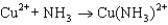 <strong>In the following reaction, which species is the Lewis acid?  </strong> A)Cu<sup>2</sup><font face=symbol><sup></sup></font> B)NH<sub>3</sub> C)[Cu(NH<sub>3</sub>)]<sup>2</sup><font face=symbol><sup></sup></font> D)None of these is an acid. E)All of these are acids. <div style=padding-top: 35px> 