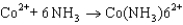 <strong>In the following reaction, which species is the Lewis base? </strong> A)Co<sup>2</sup><font face=symbol><sup></sup></font> B)NH<sub>3</sub> C)Co(NH<sub>3</sub>)<sub>6</sub><sup>2</sup><font face=symbol><sup></sup></font> D)None of these is a base. E)All of these are bases.