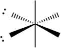<strong>Select which of the following repulsive interactions between electron pairs would be greatest.</strong> A) B) C) D) E)All involve equal repulsive forces.