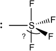 <strong>Predict the bond angle indicated in SF<sub>4</sub>. </strong> A)120<sup> \circ </sup> B)90<sup> \circ </sup> C)greater than 120<sup> \circ </sup> D)less than 120<sup> \circ </sup> E)109.5<sup> \circ </sup>