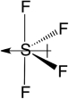<strong>Which of the following diagrams shows the correct orientation of the dipole in sulfur tetrafluoride?</strong> A) B) C) D) E)
