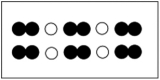 <strong>Which of the following depicts a heterogeneous mixture?</strong> A) B) C) D) E)None of the above are heterogeneous mixtures.