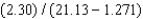 <strong>If the following operations are carried out, how many significant figures should be reported in the answer? </strong> A)1 B)2 C)3 D)4 E)5