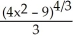 <strong>Determine the integral by making an appropriate substitution. dx</strong> A) + C B) + C C) + C D) + C