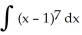 <strong>Determine the integral by making an appropriate substitution. </strong> A) + + C B) + + C C) + C D) + C