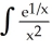 <strong>Determine the integral by making an appropriate substitution. dx</strong> A) + C B) - + C C) -x + C D) x + C E) none of these