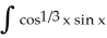 <strong>Determine the integral by making an appropriate substitution. dx</strong> A) x sin x + C B) x + C C) - x + C D) x + C E) none of these