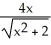 dx Enter your answer with any coefficients in front as integers or reduced fractions of form a/b.