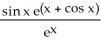 dx Enter your answer with any coefficients in front as integers or reduced fractions of form . No parentheses around arguments of functions.