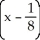 <strong>Evaluate the integral using integration by parts. dx</strong> A) + C B) (8x - 1) + C C) + C D) x + C