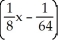 <strong>Evaluate the integral using integration by parts. dx</strong> A) + C B) (8x - 1) + C C) + C D) x + C