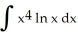 <strong>Evaluate the integral using integration by parts. </strong> A) + C B) + C C) + C D) + C