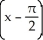 <strong>Find the equation of the line tangent to the graph of y = sin 2x at x = ?</strong> A) y = -2x - π B) y = - C) y = (cos 2x) D) y - 1 = x - E) none of these