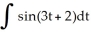 Find the indefinite integral. Enter your answer using parentheses around the argument of the function.
