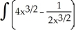 Find:   dx Integrate the terms in the order they appear. Enter your answer as a sum of power functions in standard form with any fractional powers or coefficients reduced of form   .<div style=padding-top: 35px> 