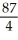 <strong>Use a Riemann sum to approximate the area under the graph of f(x) on the given interval. Use the left endpoints. f(x) = 3x - 4; 1 ≤ x ≤ 4, n = 6</strong> A)   = 12.75 B)   = 15.75 C)   = 8.25 D)   = 21.75 <div style=padding-top: 35px> 