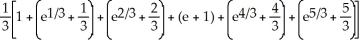 Given   set up a Riemann sum to approximate the area under the graph of f(x) on the given interval. Use the left endpoints. Is the following the correct sum?  <div style=padding-top: 35px> 