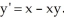 Find a so that y = 1 + solves the differential equation Enter just a reduced fraction of form .