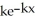 <strong>A random variable X has probability density function f(x) = (x ≥ 1) for some constant k. Suppose that , what is the value of k?</strong> A) ln 2 B) ln 2 C) D) ln 2 E) none of these
