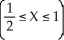 If f(x) = 6x(1 - x) is a probability density function for 0 ≤ x ≤ 1, find F(x), the corresponding cumulative distribution function and use it to find Pr . Enter just a reduced fraction representing Do not label.
